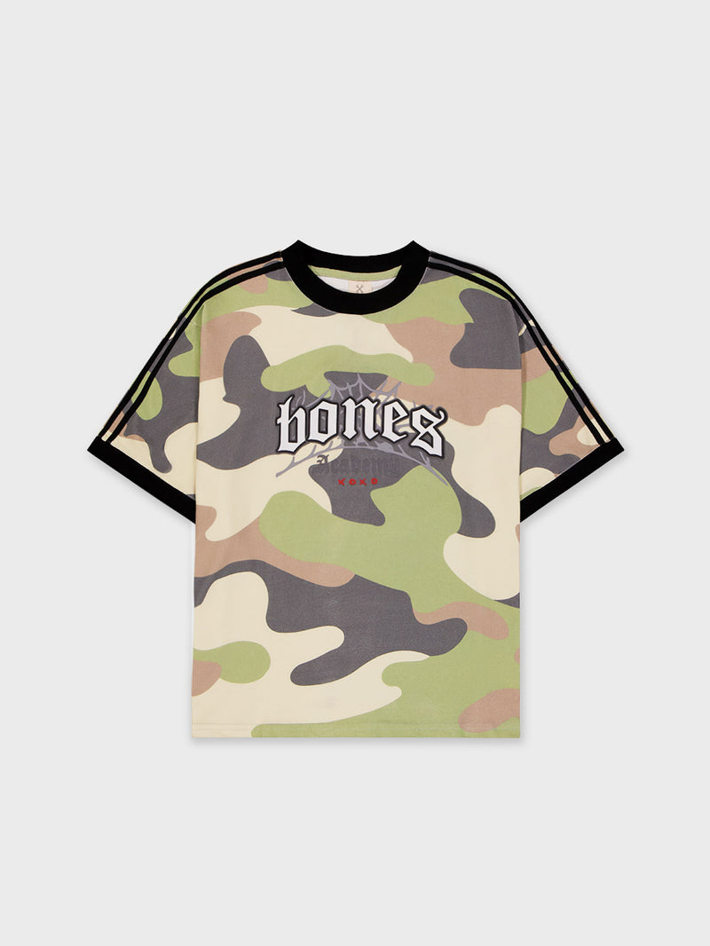 Bones Academy Ringer Tee - Camo