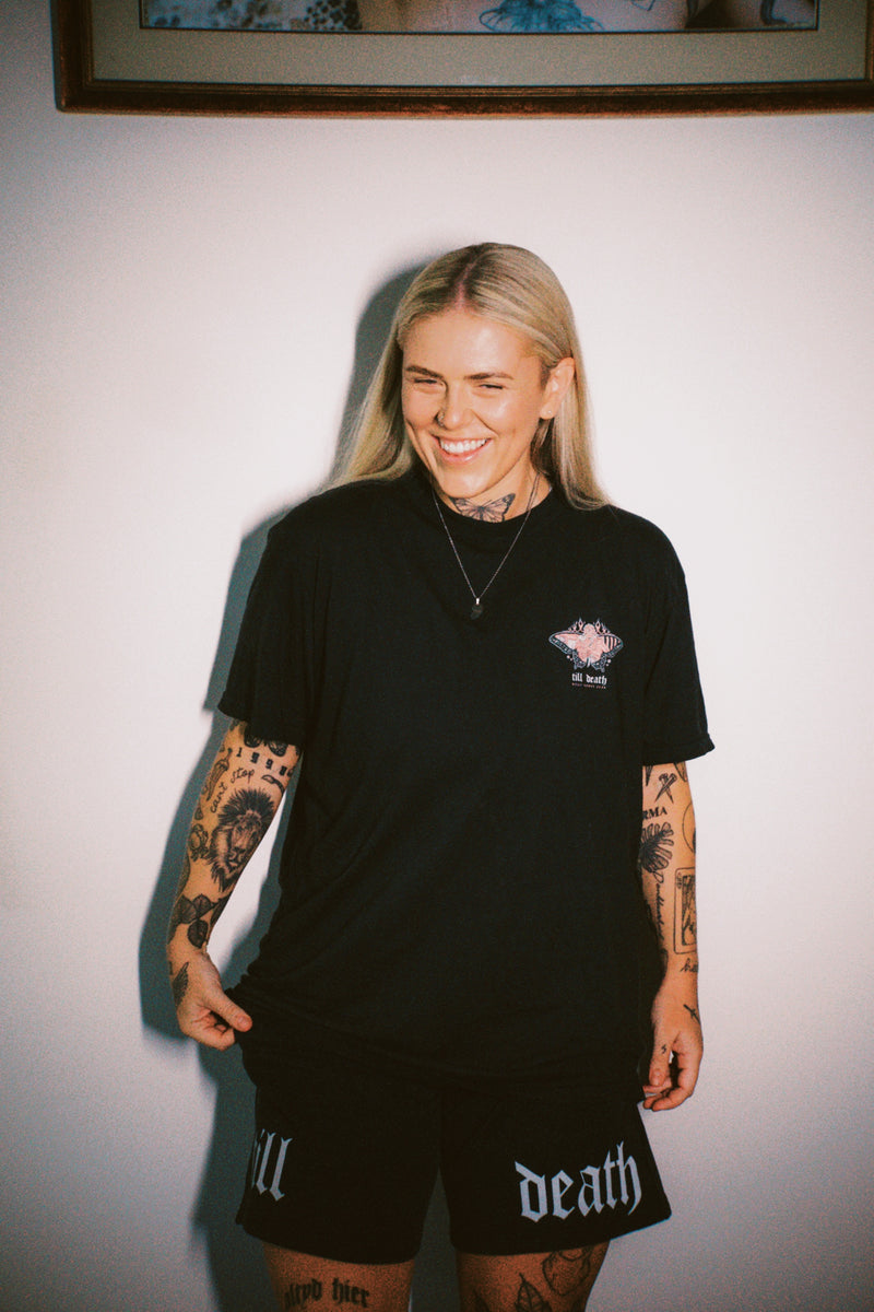 Till Death 2.0 Shorts - Vintage Black