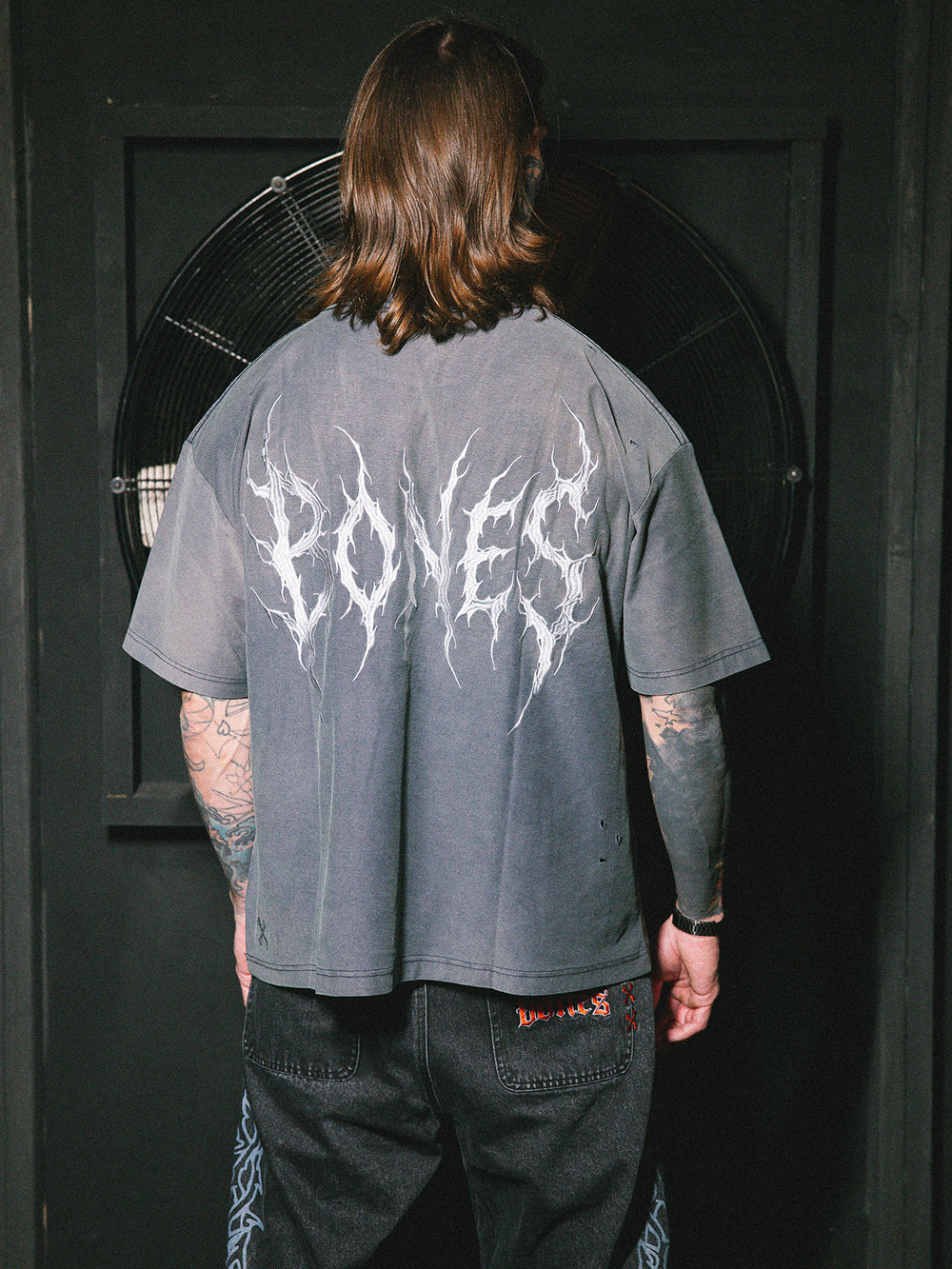 Punk Pocket Tee - Sunfaded Grey
