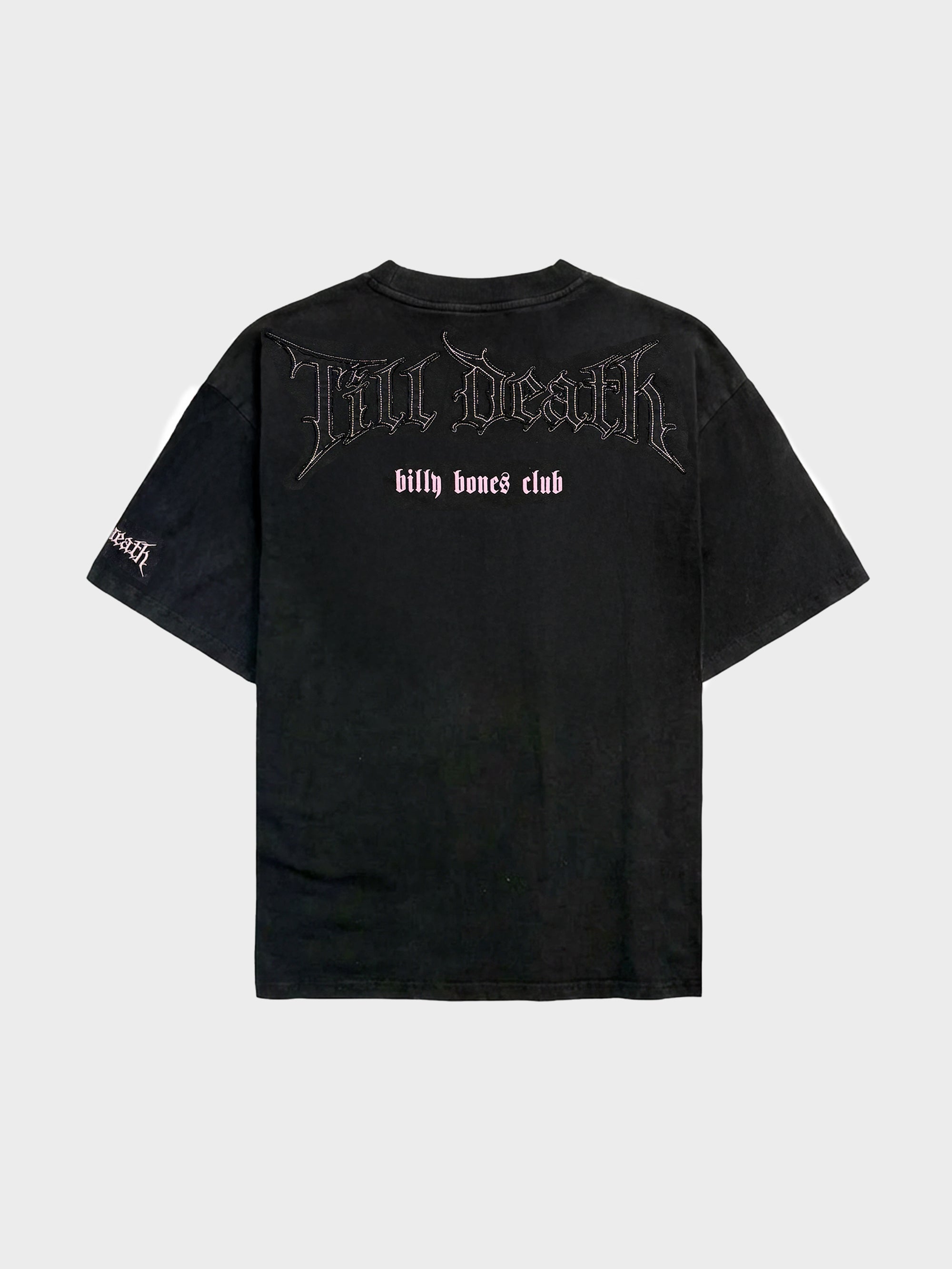 Till Death 4.0 Steeze Tee - Washed Black