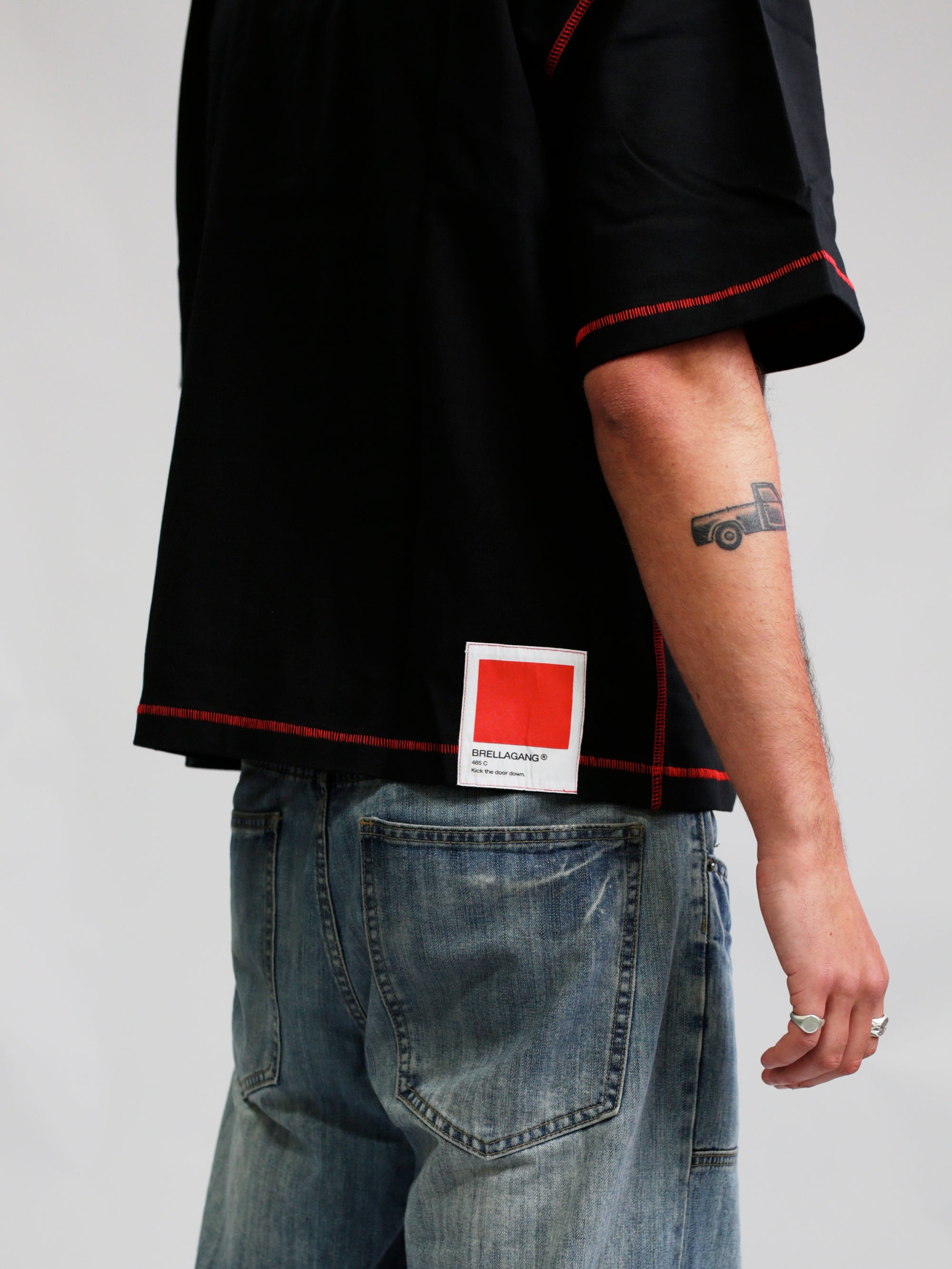 Epoch Blank Tee - Contrast Black