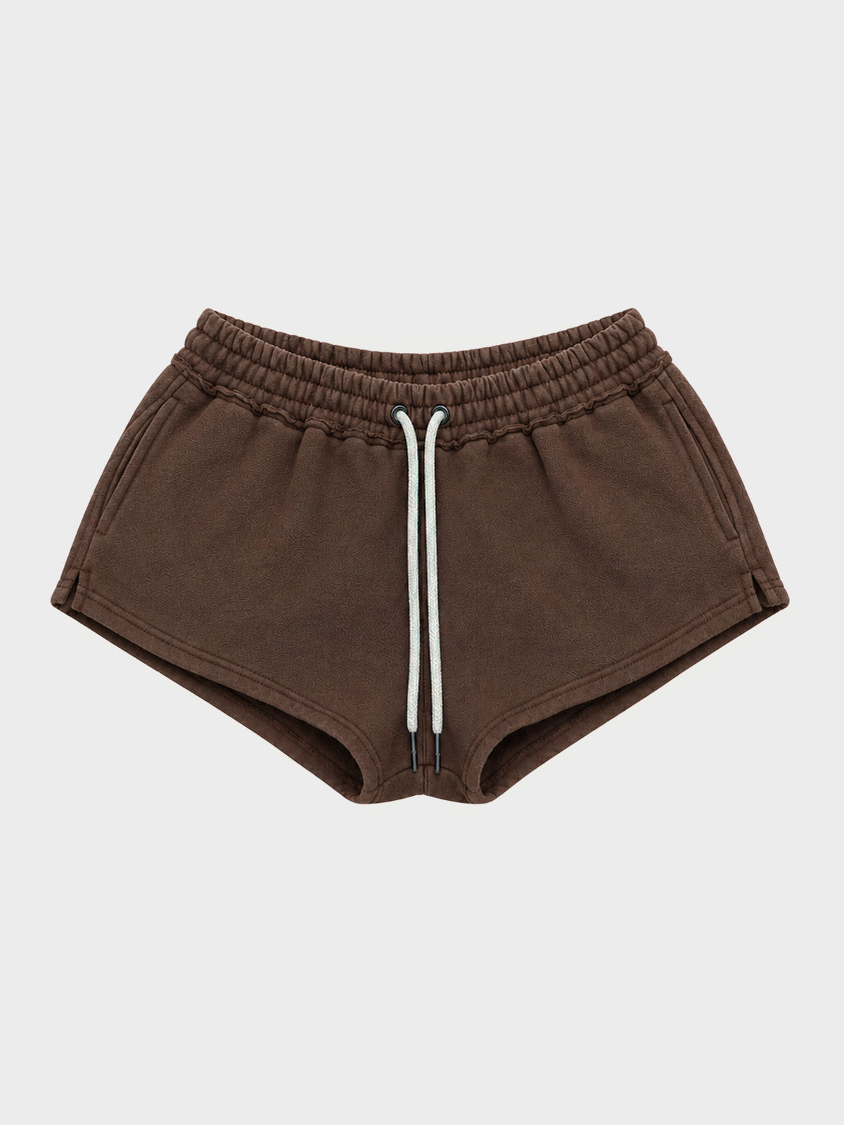Bones Club Booty Shorts - Washed Brown