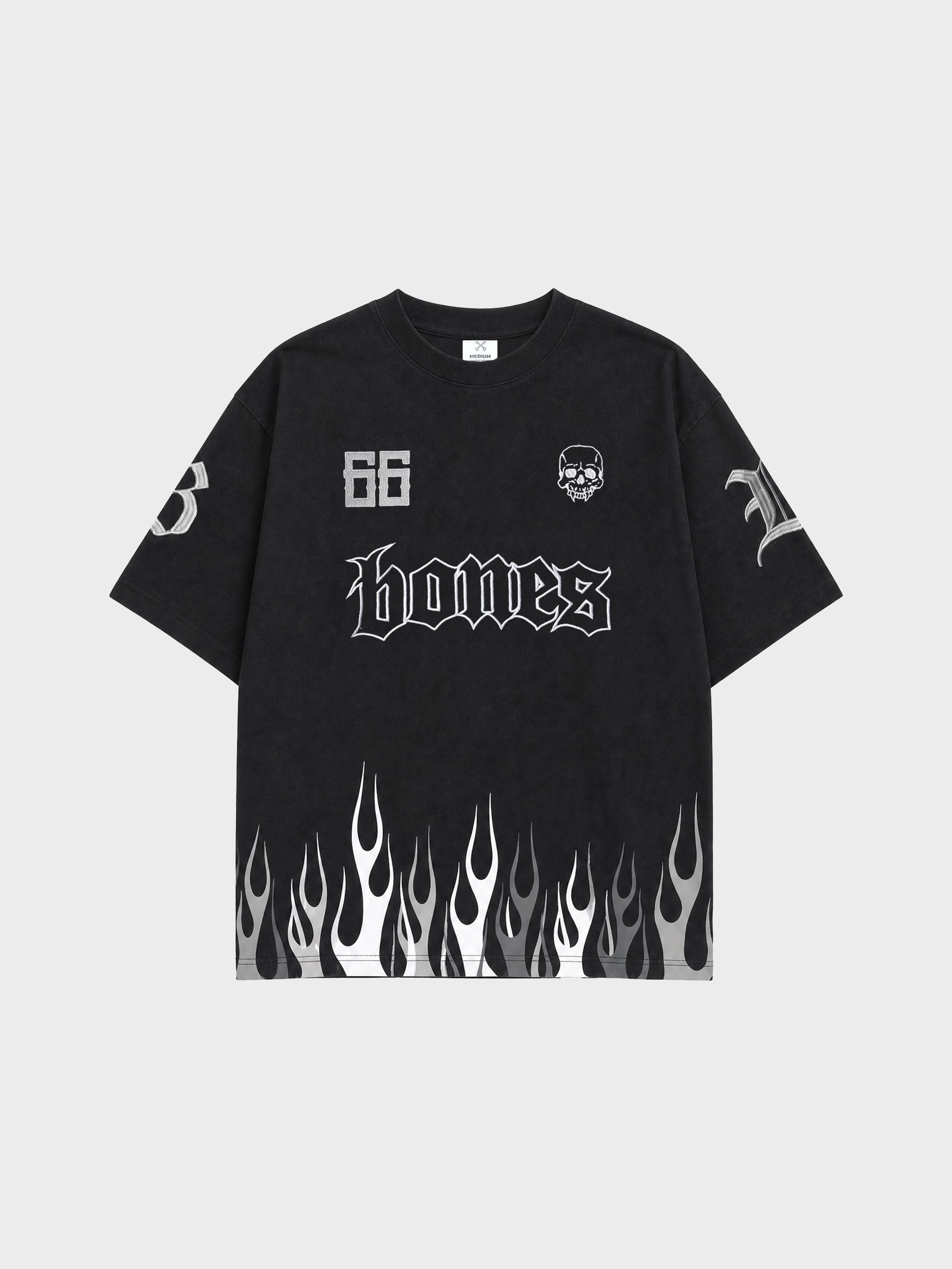 Burner Boxy Tee - Vintage Black