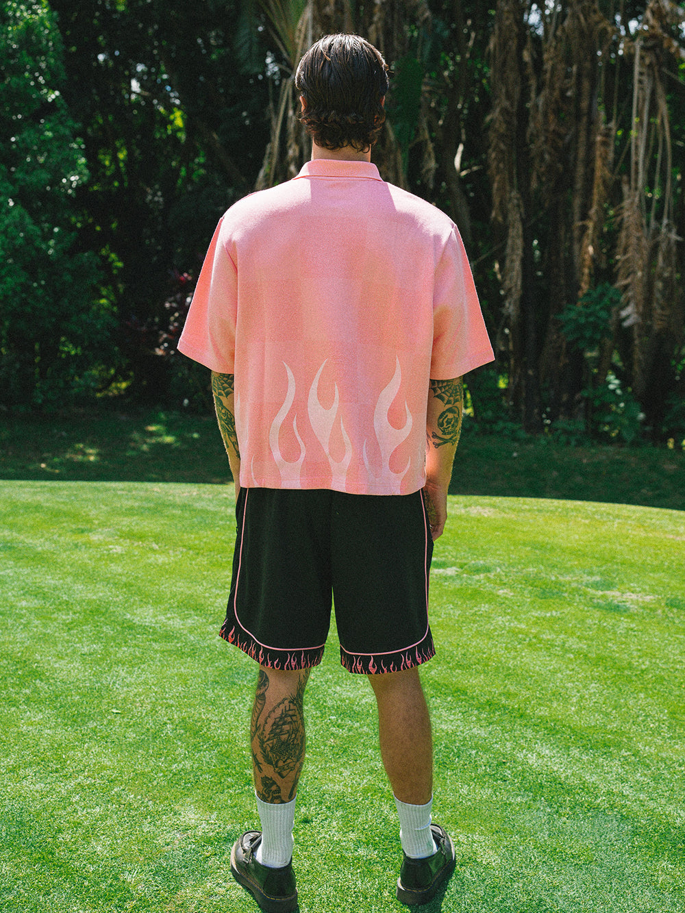 Small Flamed Ballers - Pink