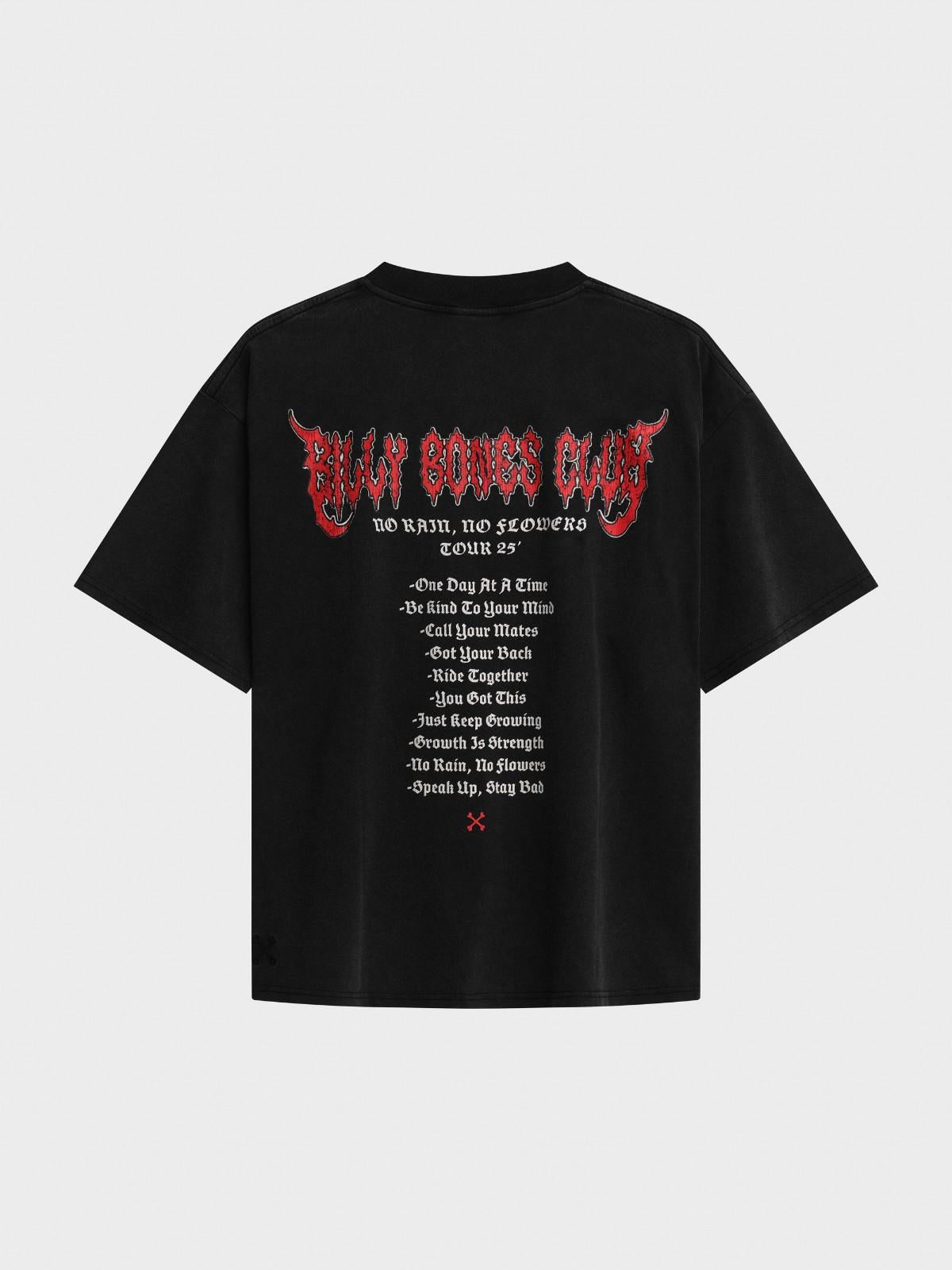 Just Keep Growing Tee - Vintage Black