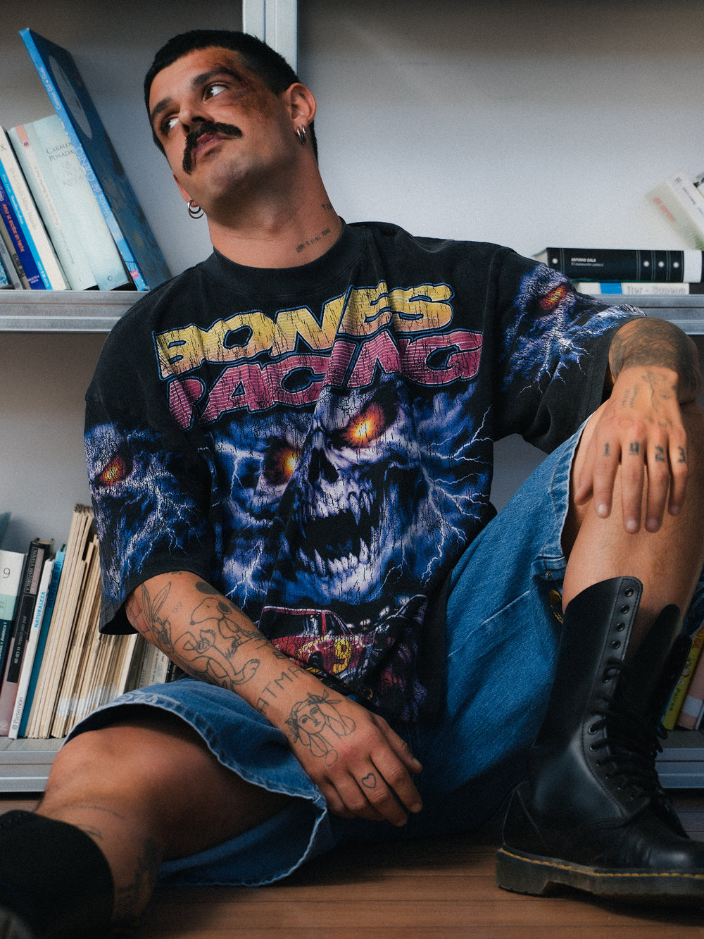 Death Race Tee - Slub Black