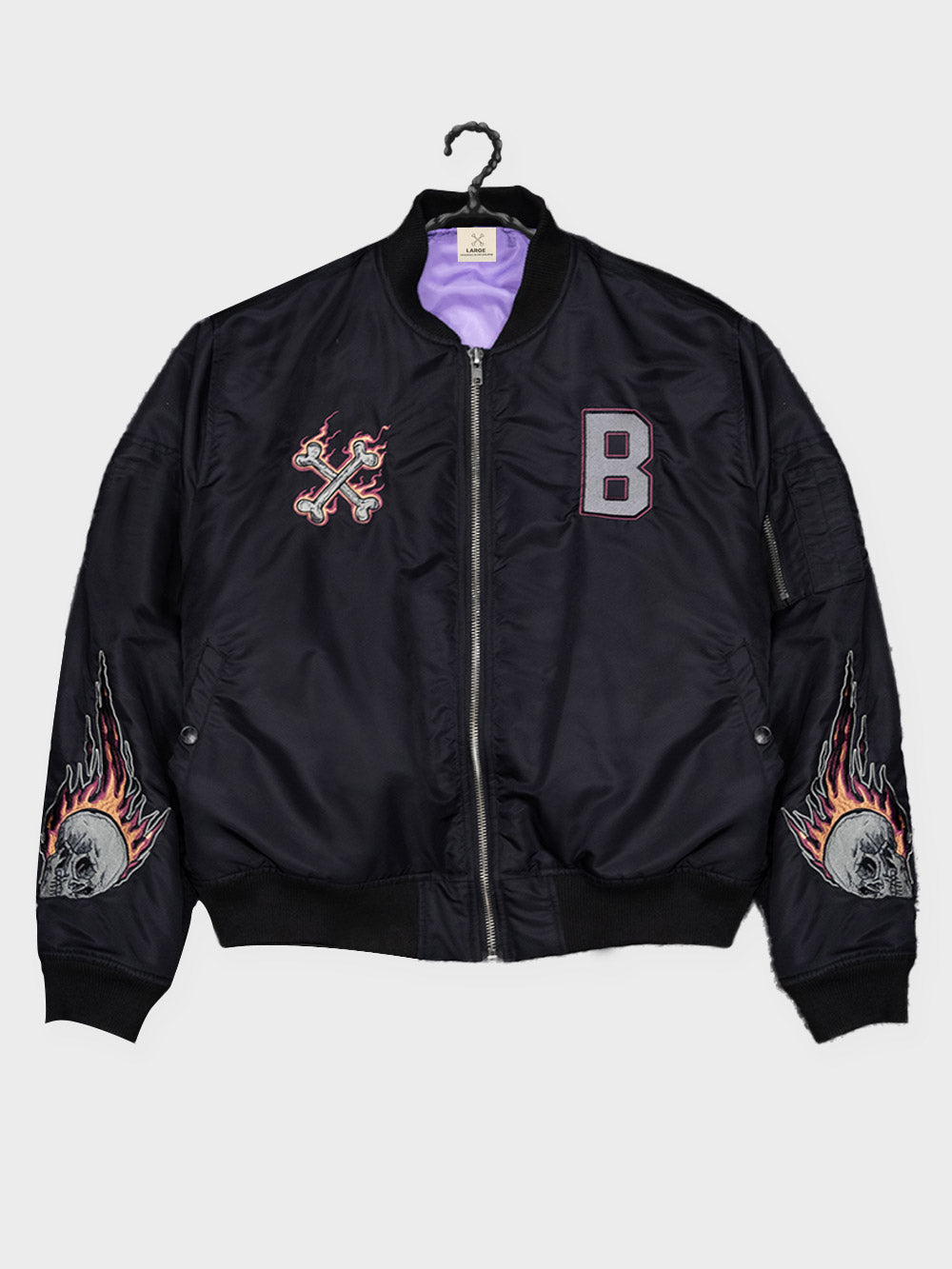 Blazed Bomber Jacket