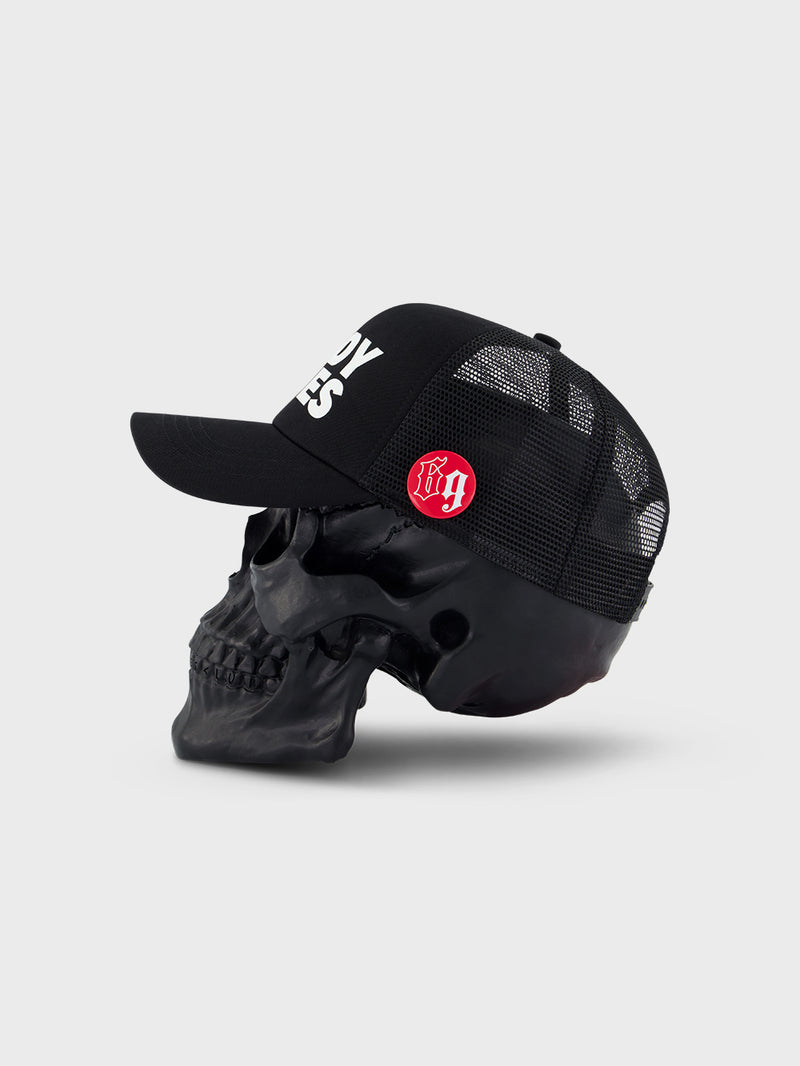 Caddy Issues Mesh Trucker Cap - Black