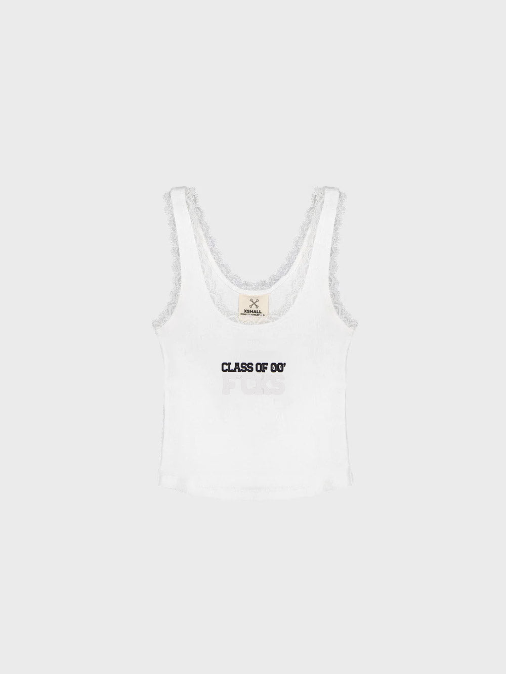 Class Of '00 Low Crop - Vintage White