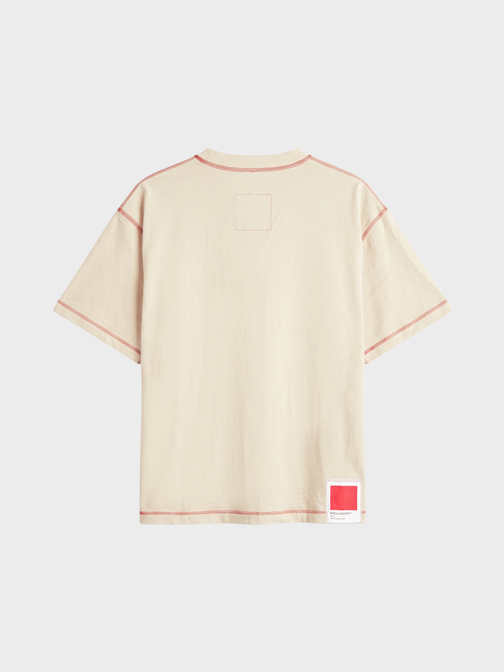 Epoch Blank Tee - Contrast Cream