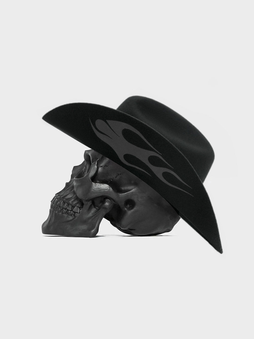 Blazed Cowboy Hat - Black