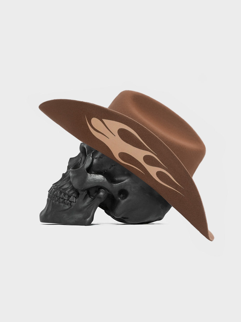 Blazed Cowboy Hat - Brown