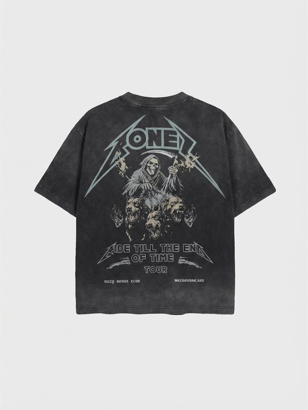 Till The End Legacy Tee - Sunfaded Black