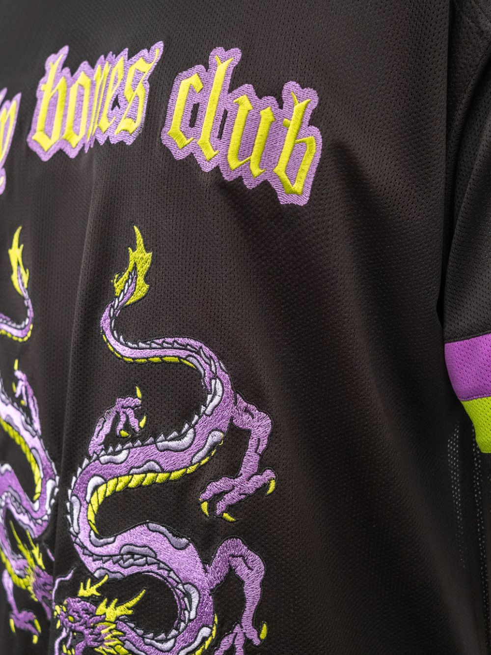 Dragon Bones Jersey - Mesh Black