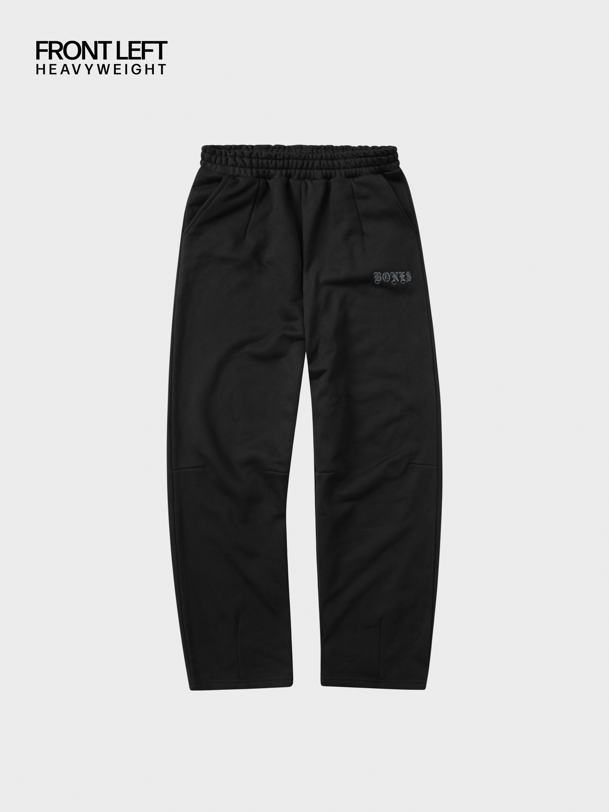 Front Left Track Pants - Vintage Black
