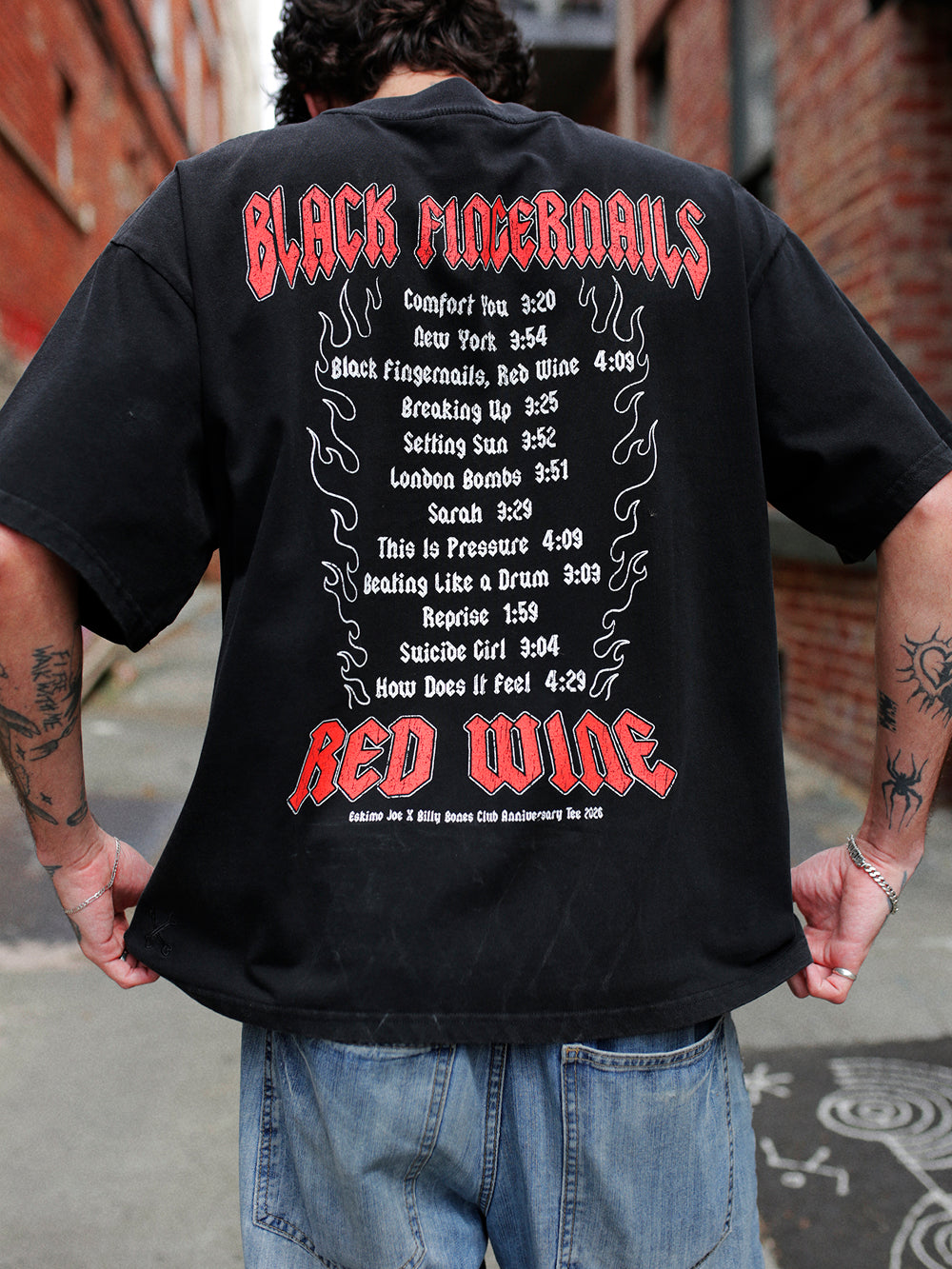 Eskimo Joe Collab Tee - Vintage Black