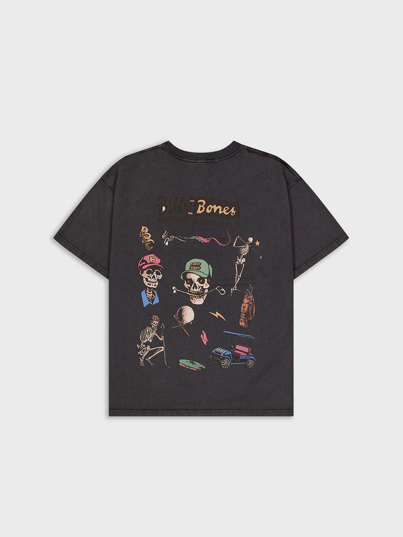 Golf Club Flash Tee - Washed Black