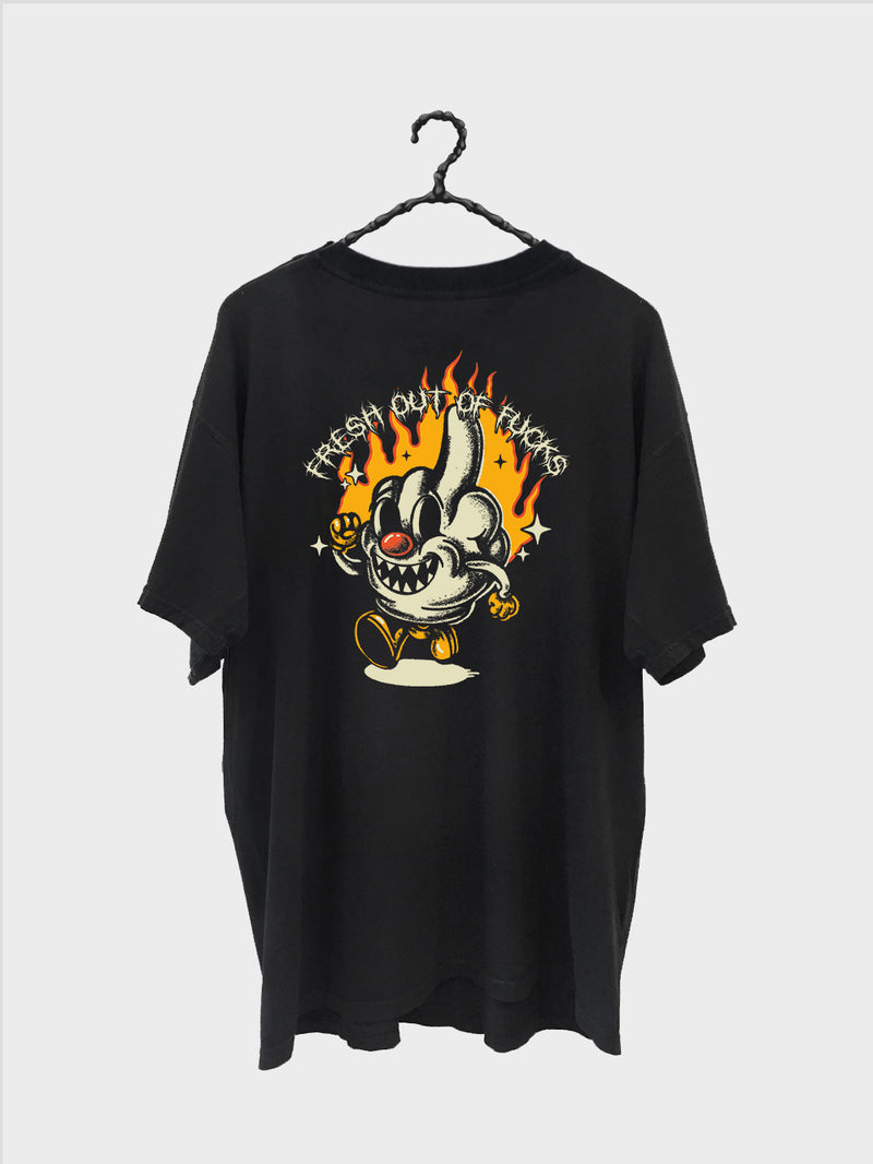 The F.O.O.F Tee - Vintage Black