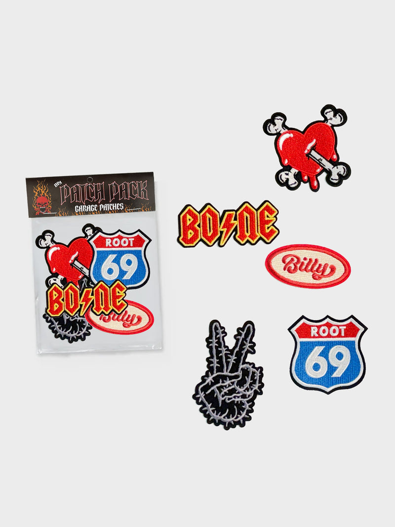 Billy Bones Club Garage Patch Pack