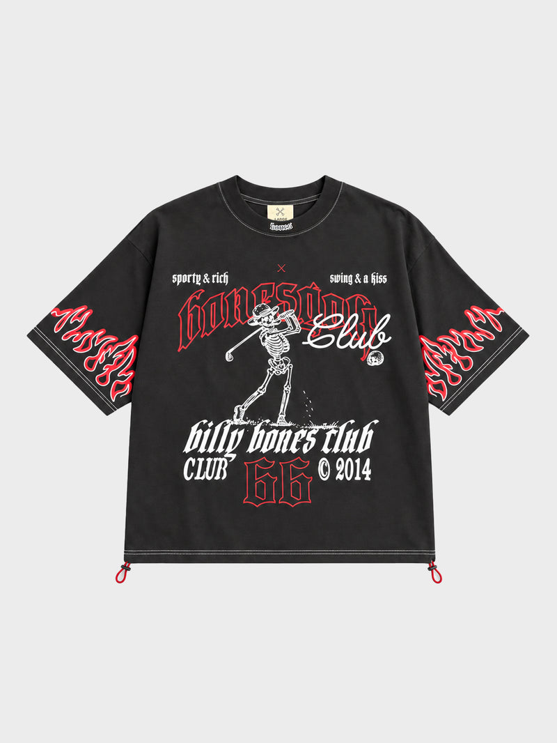 Flamed Swinger Active Tee - Black