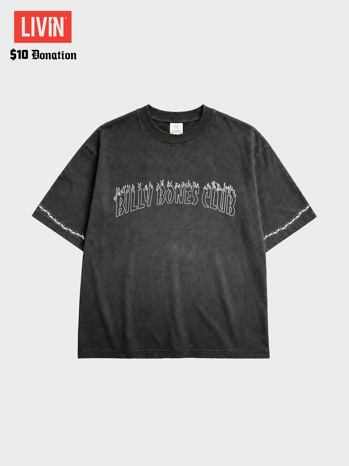In It Together Tee - Sunfaded Black