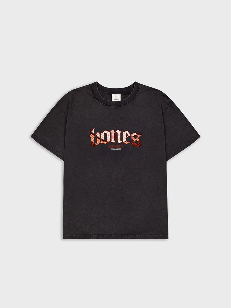 Birarr Bones Lowana Collab Tee - Washed Black