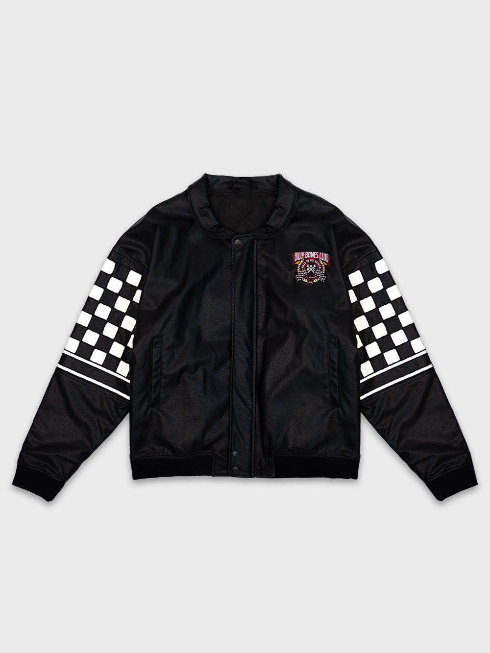 Pitstop Bomber Leather Jacket