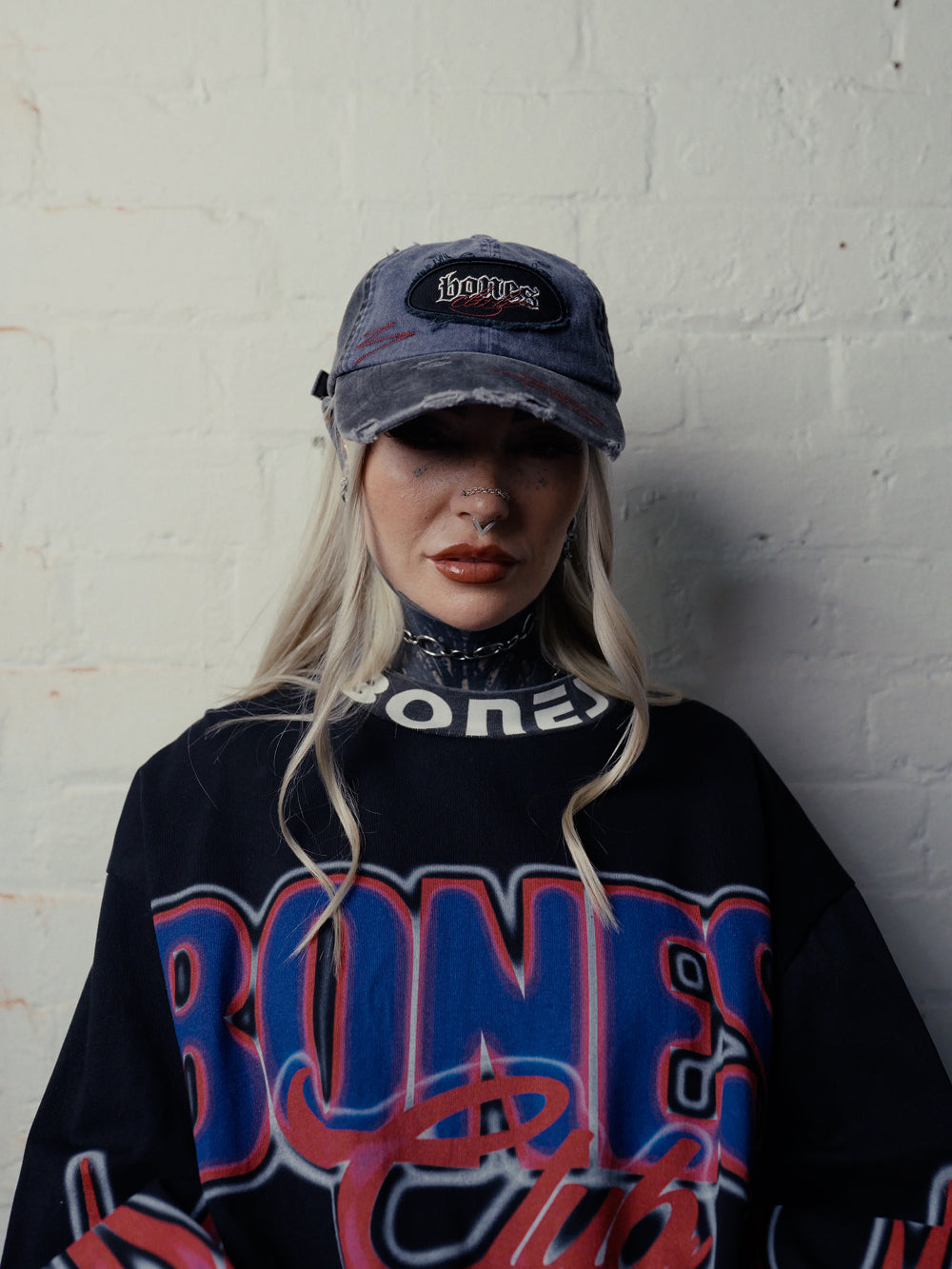 Steeze Machine Cap - Washed Blue