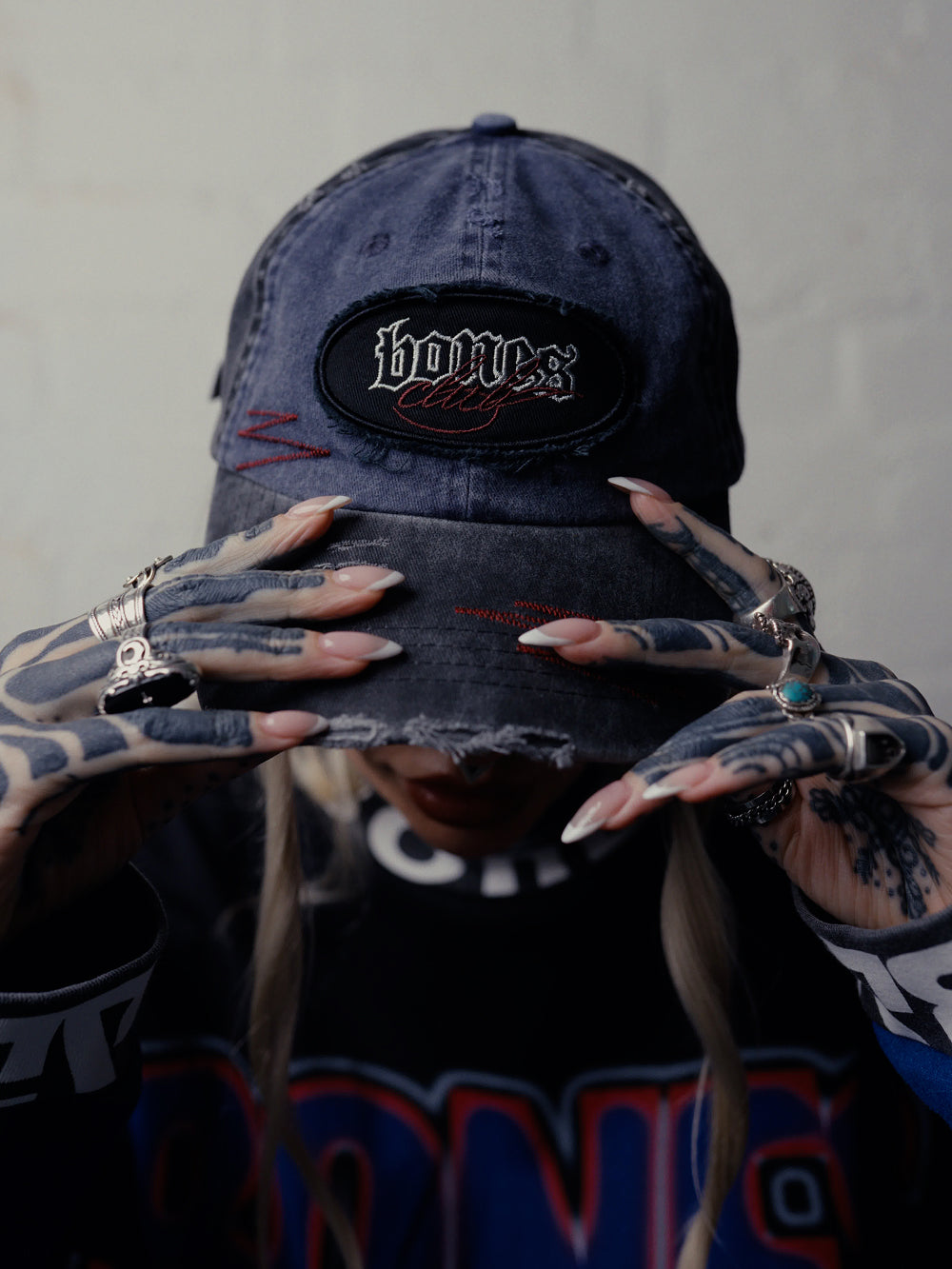 Steeze Machine Cap - Washed Blue