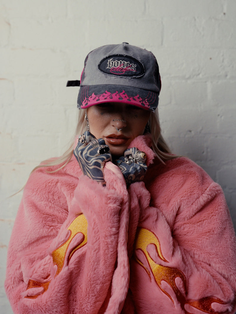 Hot Head Cap - Washed Black
