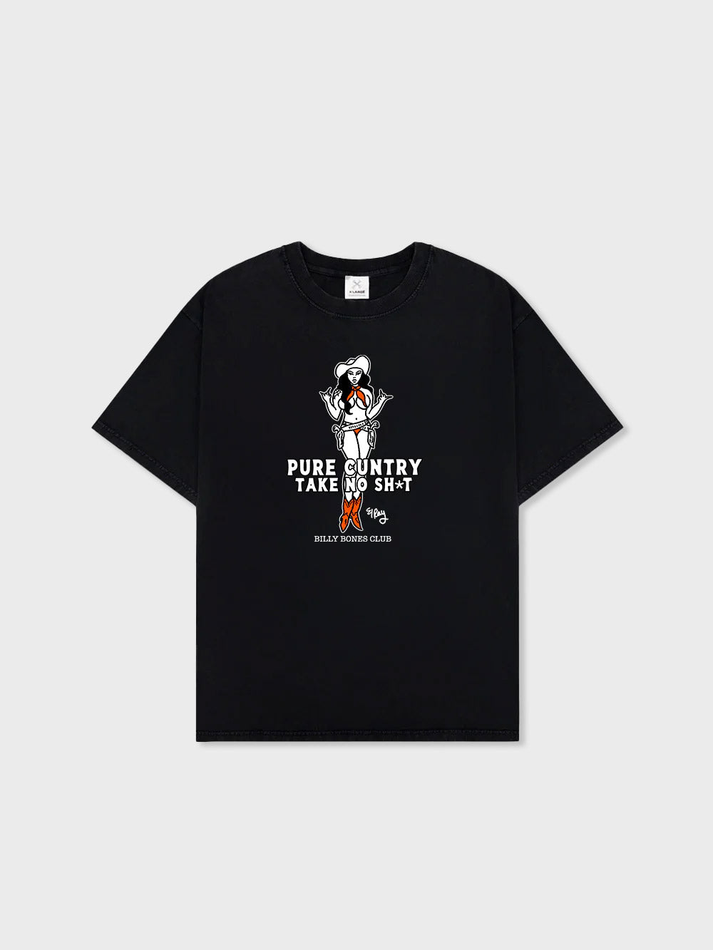 Pure C*ntry Tee - Vintage Black