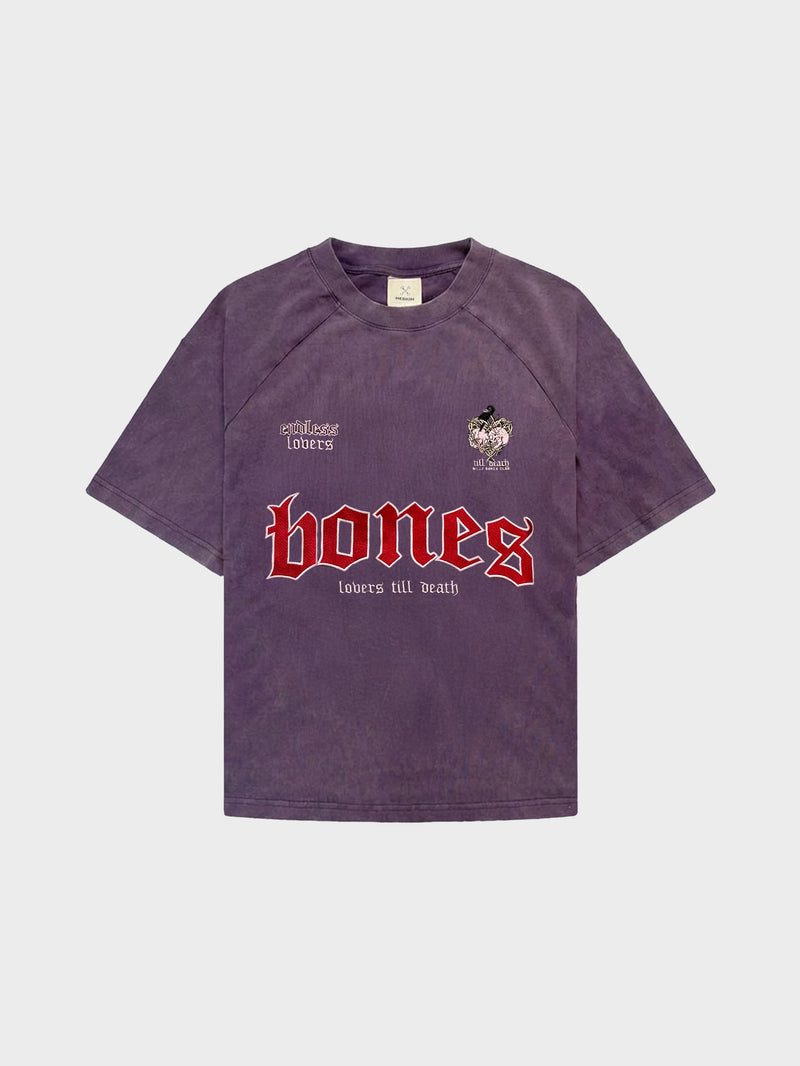 Endless 2.0 Contrast Stitch Tee - Washed Purple