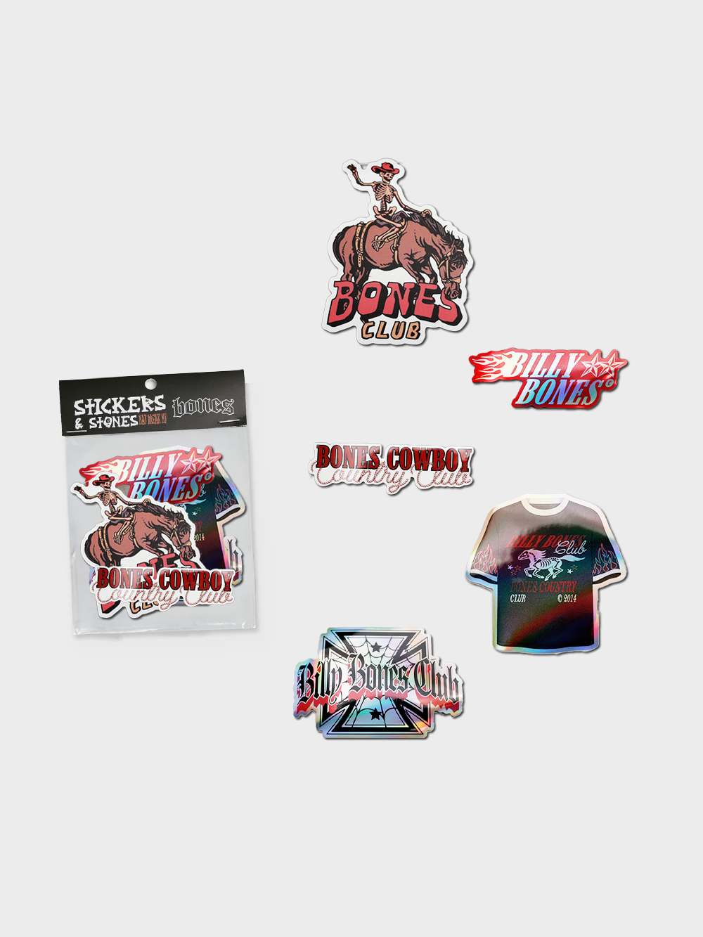 Sticks and Stones II - Bones Sticker Pack