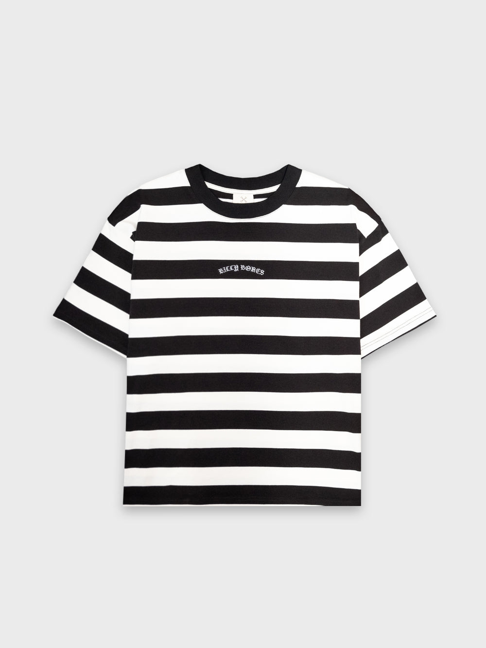 White Stripes 2.0 Tee - Black White