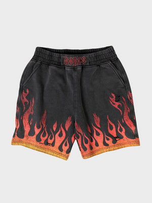 Flame/Washed Black
