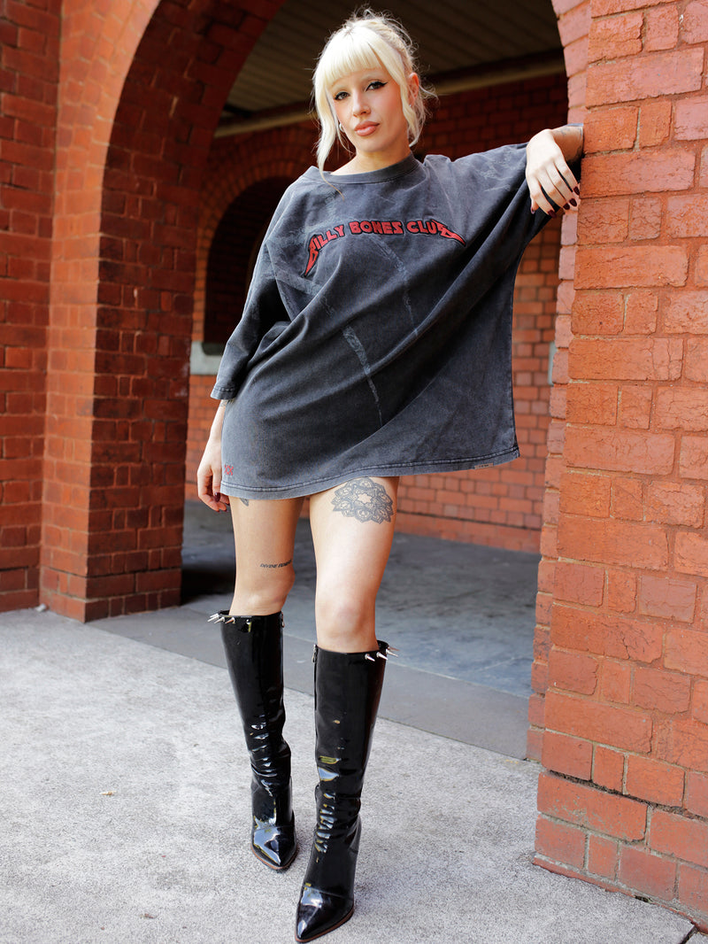 Crawler Legacy Tee - Washed Black