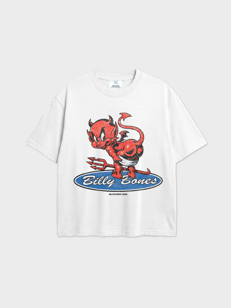 Too Many Cracks Tee - Vintage White