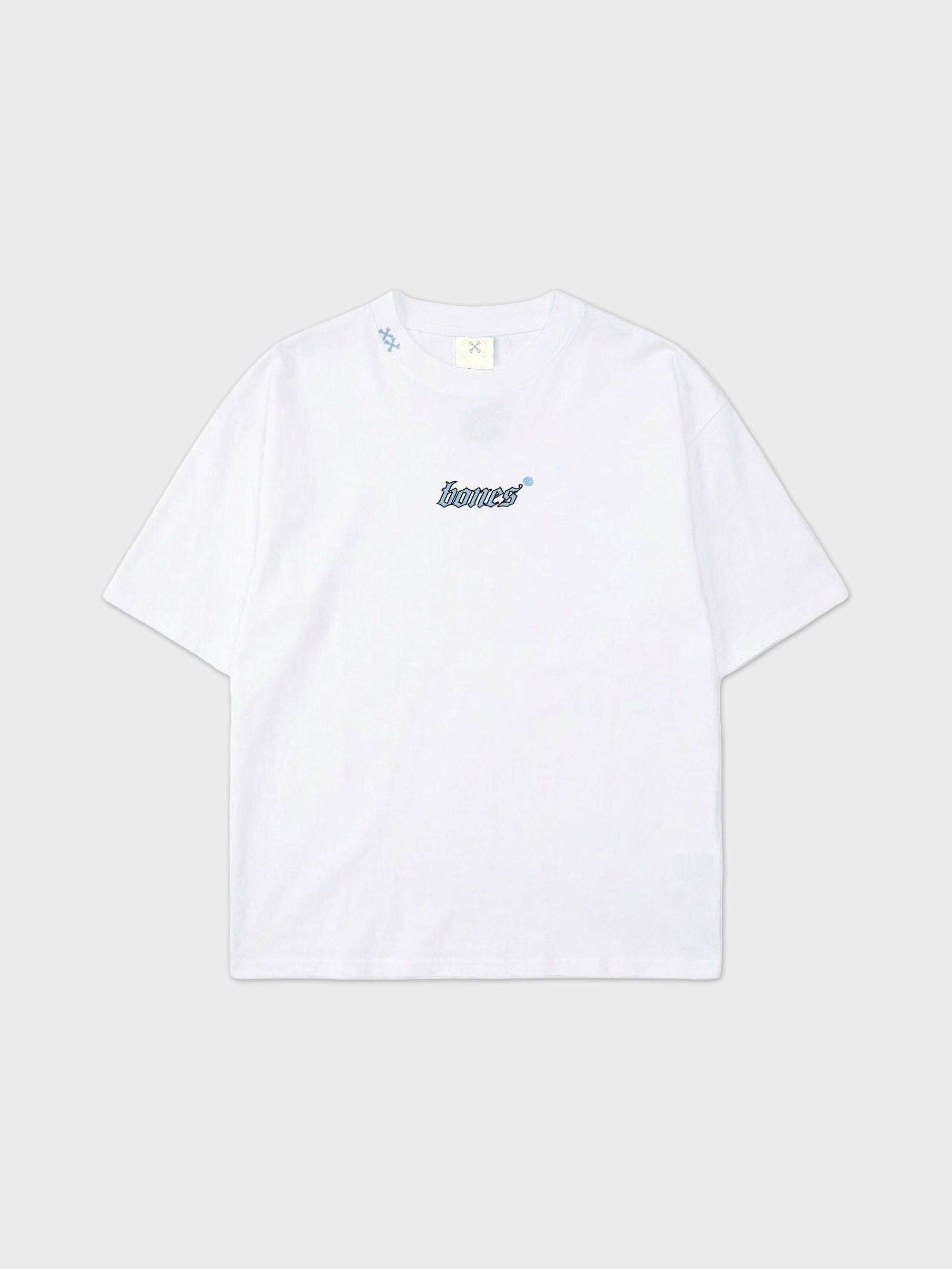 Bones Classic 2.0 Tee - White/Blue