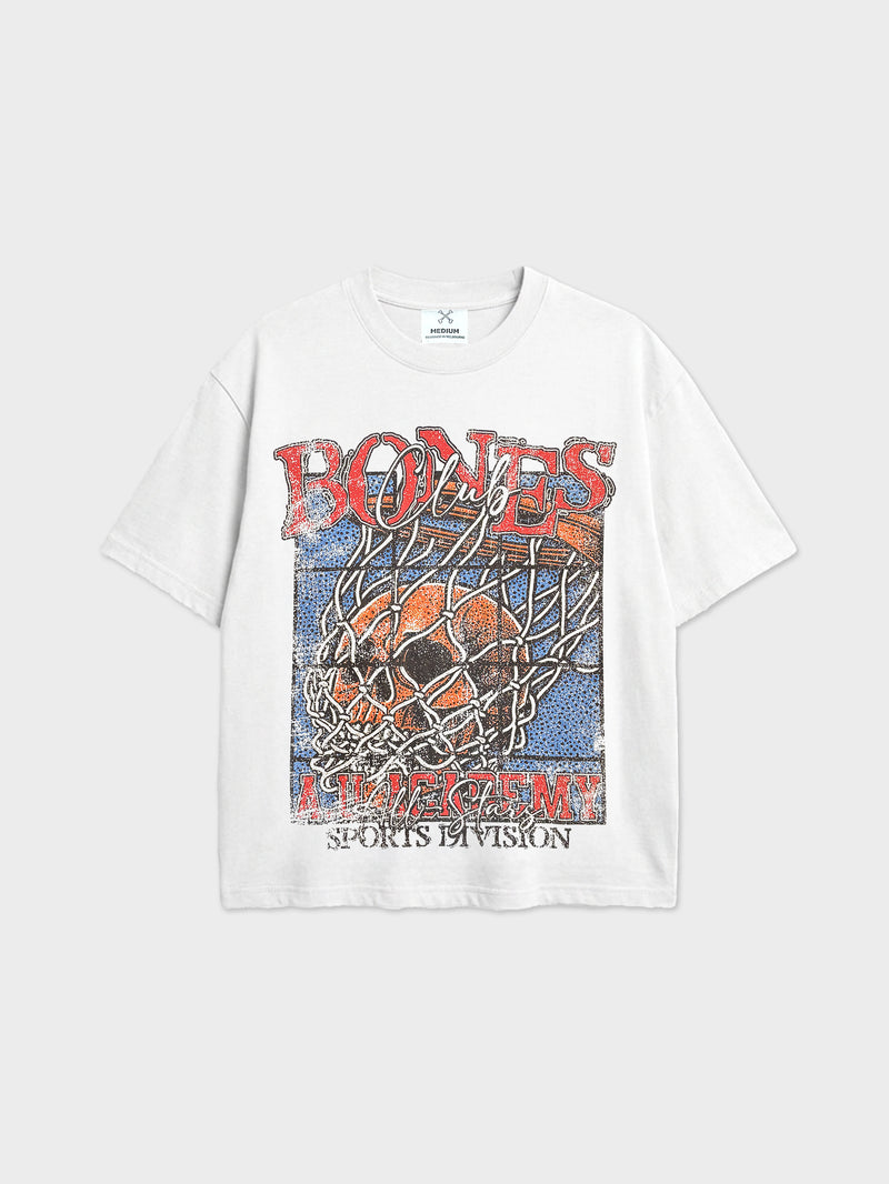 Bones Baller Tee - Vintage White
