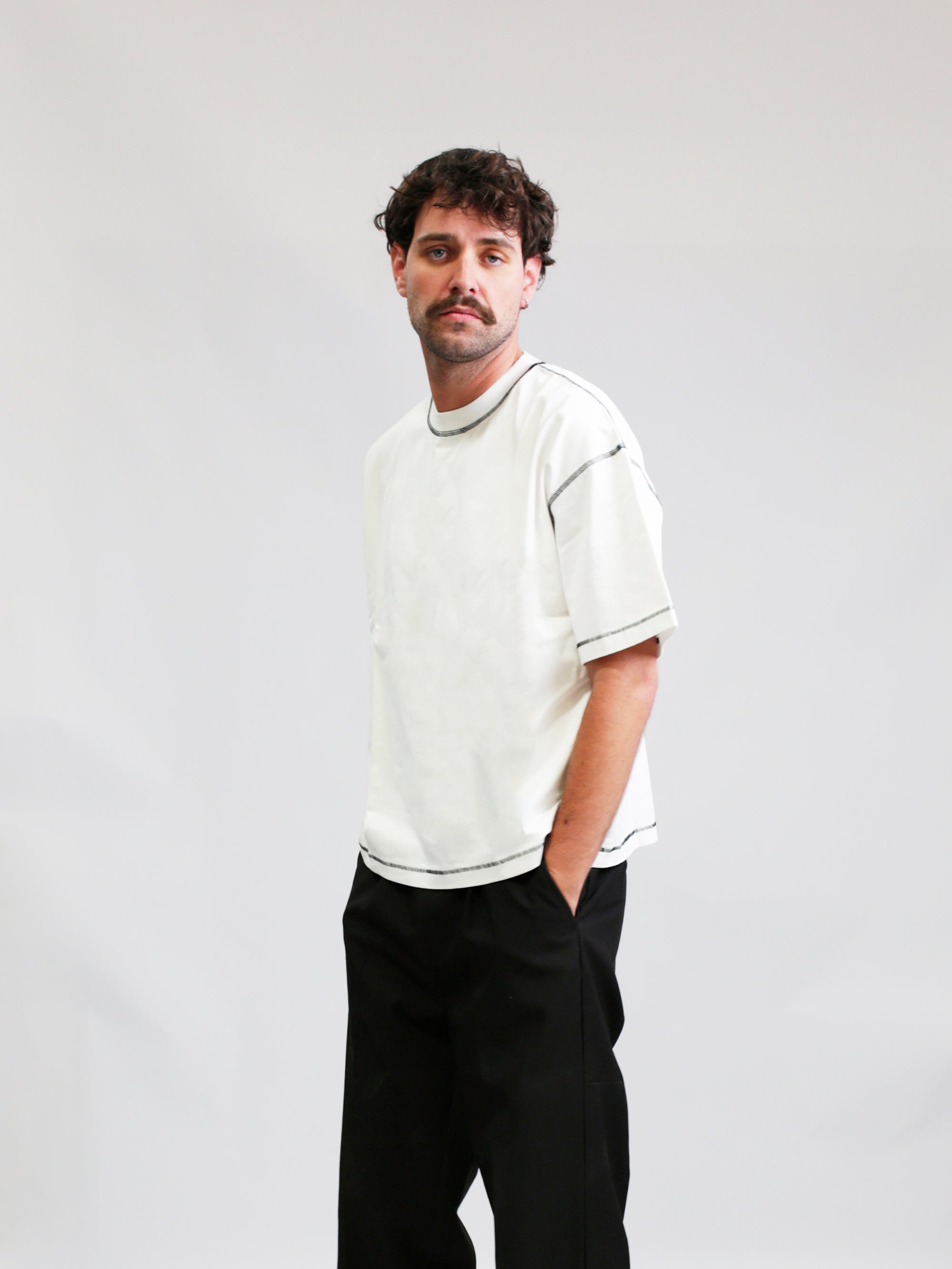 Epoch Blank Tee - Contrast White