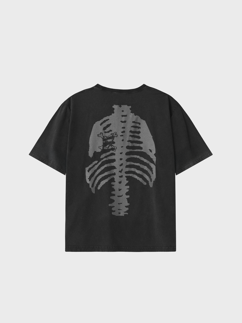 Backbone Tee - Washed Black