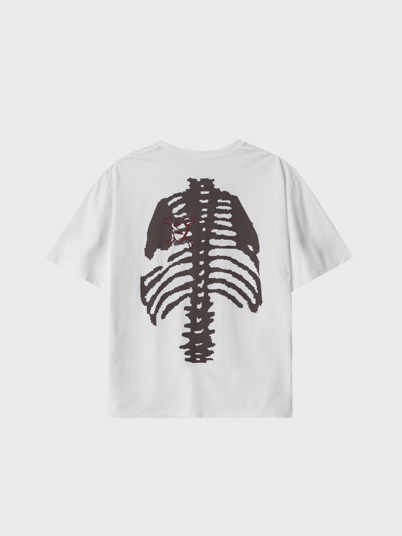 Backbone Tee - Vintage White
