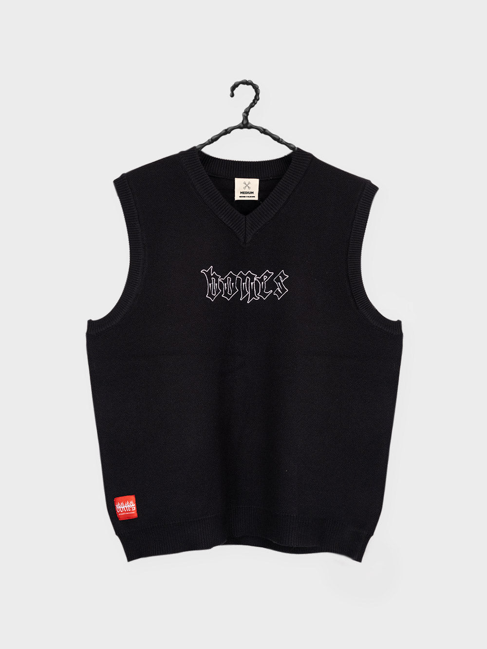 Club Steeze Knit Vest - Black