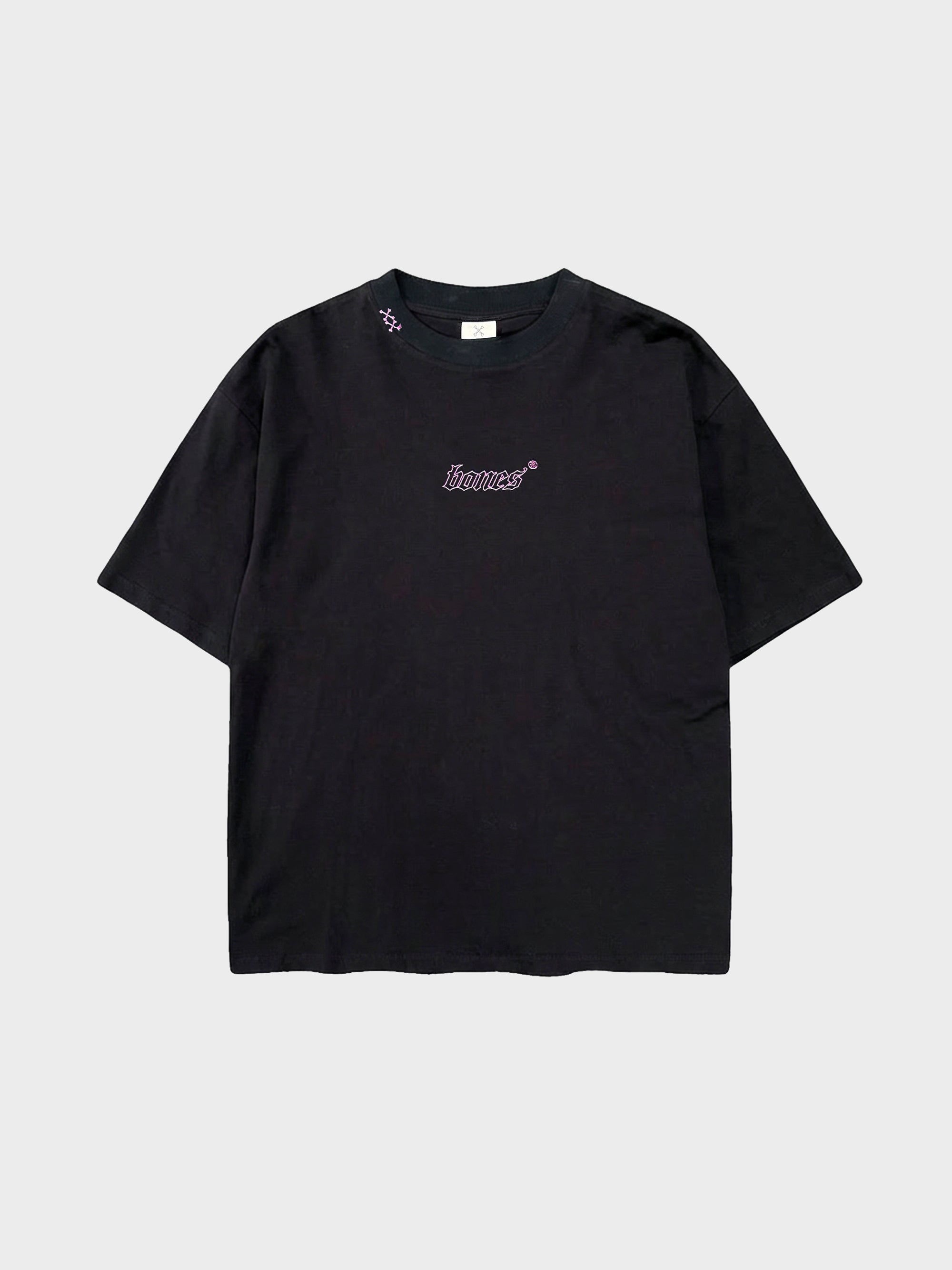 Bones Classic 2.0 Tee - Black/Pink
