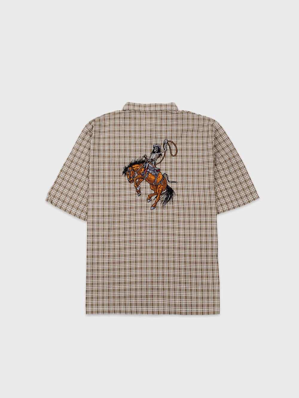 Check Rodeo Shirt - Chocolate