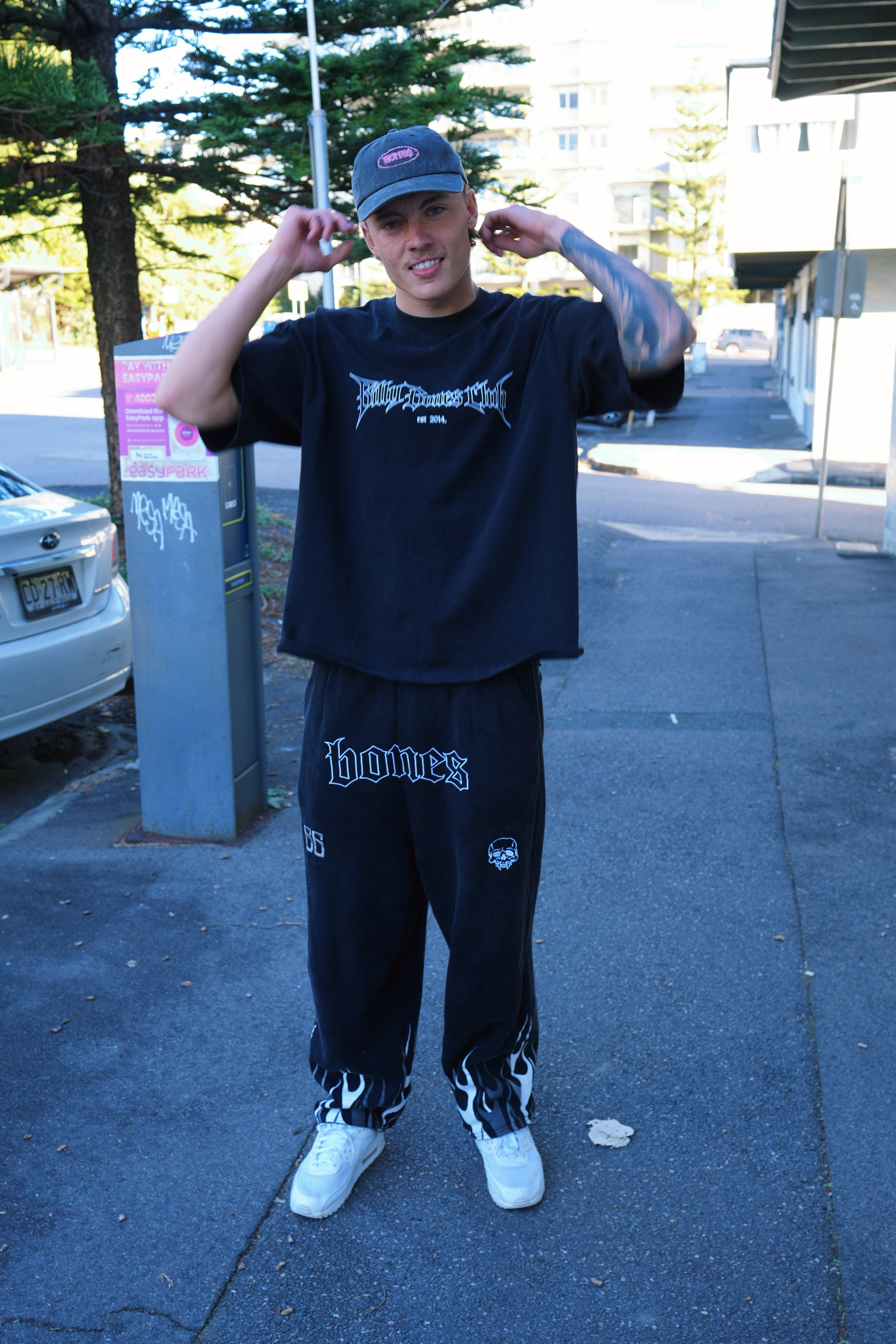 Club Spike Tee - Vintage Black