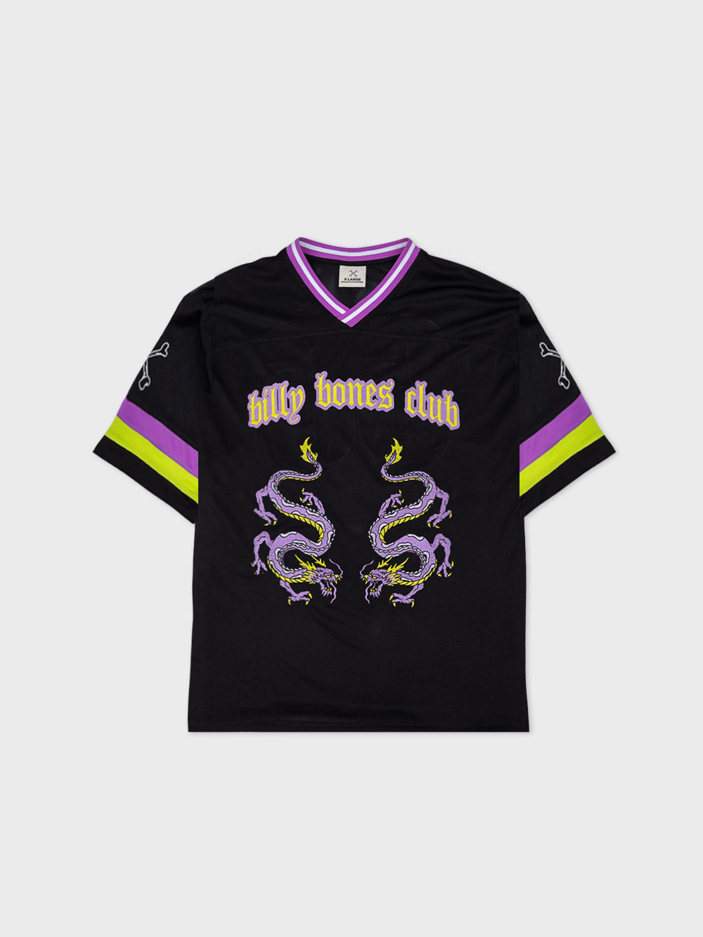 Dragon Bones Jersey - Mesh Black