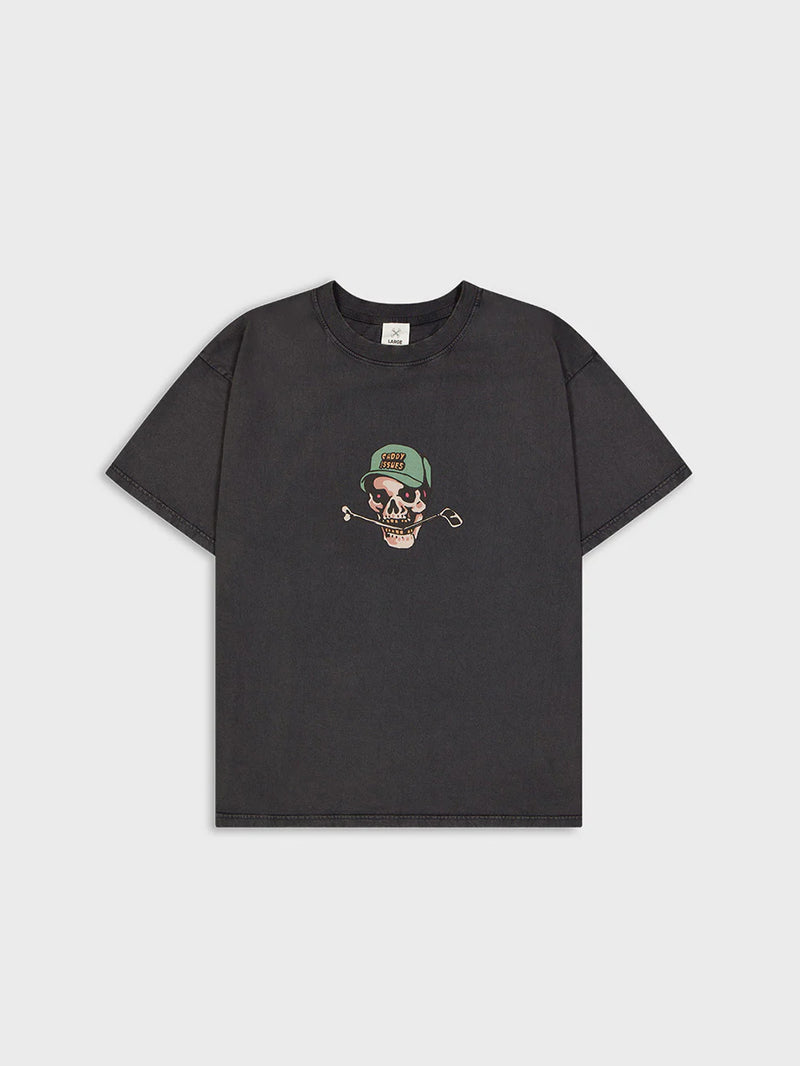 Golf Club Flash Tee - Washed Black