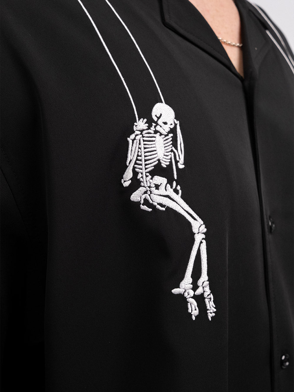 Swingers Skeleton Bowlo - Black